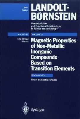Binary and Lanthanide Oxides by Palewski, T.