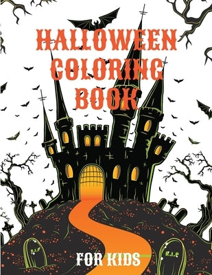 Halloween Coloring Book: Spooky Cute Halloween Coloring Pages for Kids by Roy, Suzanne