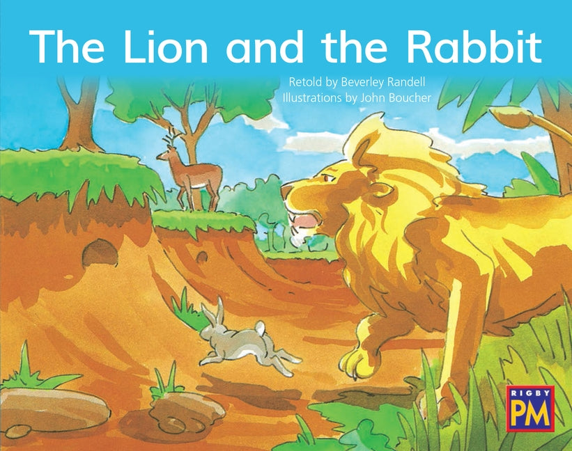 The Lion and the Rabbit: Leveled Reader Blue Fiction Level 9 Grade 1 by Hmh, Hmh