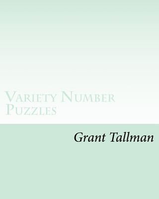 Variety Number Puzzles: Book 1 by Tallman, Grant