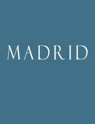 Madrid: Decorative Book to Stack Together on Coffee Tables, Bookshelves and Interior Design - Add Bookish Charm Decor to Your by Decor, Bookish Charm
