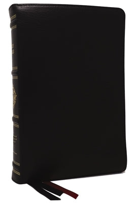 RSV Personal Size Bible with Cross References, Black Premium Goatskin Leather, Premier Collection, (Sovereign Collection) by Thomas Nelson