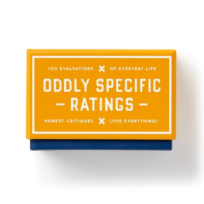Oddly Specific Ratings by Brass Monkey