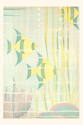 Vintage Journal Angel Fish in Coral by Found Image Press