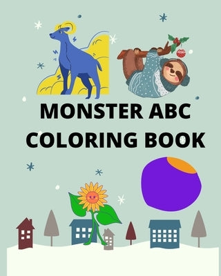 Monster ABC Coloring Book by Hajoary, Deepak