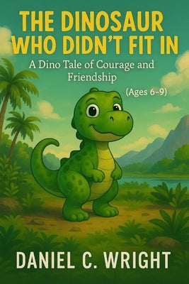 The Dinosaur Who Didn't Fit in: Dinosaur children's book, Kids dinosaur story, Dinosaur adventure book for kids, Friendship and courage children's sto by Wright, Daniel C.