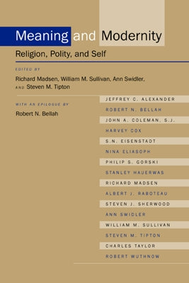 Meaning and Modernity: Religion, Polity, and Self by Madsen, Richard