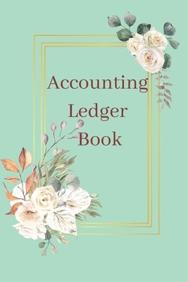 Accounting Ledger: Light Green Floral by Freeman, Muriel