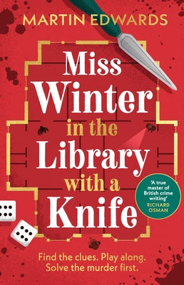 Miss Winter in the Library with a Knife by Edwards, Martin