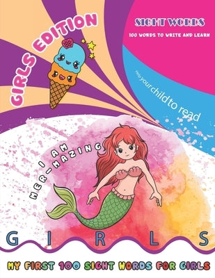 Learn to read: sight words and spelling workbook and phonics words for girls ages 5-7 - high frequency words for struggling readers by Readers, S&m