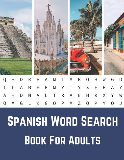 Spanish Word Search Book For Adults: Large Print Puzzle Book With Solutions...Sopas De Letras by Publisher, Nzactivity