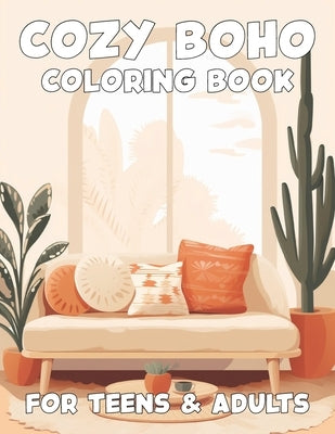Cozy Boho Coloring Book for Teens and Adults by Kjargaard, Kaitlyn