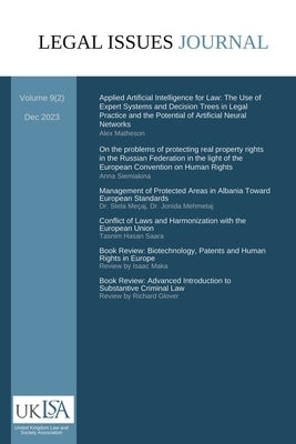Legal Issues Journal 9(2) by Association, United Kingdom Law and Soci