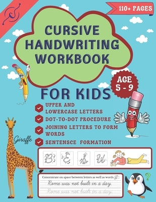 Cursive Handwriting Workbook: Cursive Handwriting workbook for grades 2 - 4 by Vj, Chittifinds
