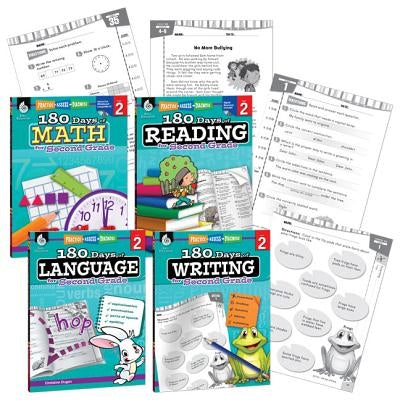 180 Days of Practice Grade 2 Bundle by Smith, Jodene