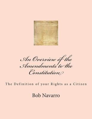 An Overview of the Amendments to the Constitution by Navarro, Bob