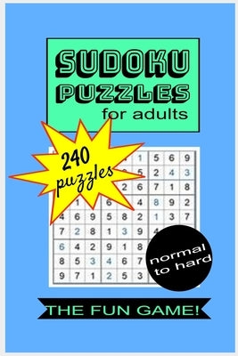 Sudoku Puzzles for Adults by Fostey, Marcella