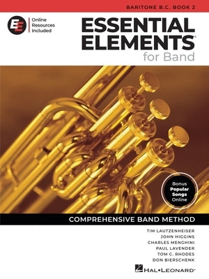 Essential Elements for Band - Baritone B.C. Book 2 with Eei by Lautzenheiser, Tim