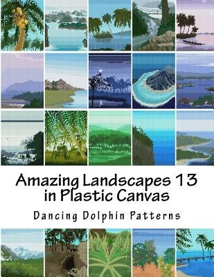 Amazing Landscapes 13: in Plastic Canvas by Patterns, Dancing Dolphin