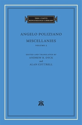 Miscellanies by Poliziano, Angelo