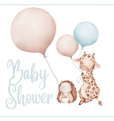 Baby shower guest book (Hardcover): comments book, baby shower party decor, baby naming day guest book, advice for parents sign in book, baby shower p by Bell, Lulu and