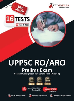 UPPSC RO/ARO Prelims Exam 2023 (English Edition) - Review Officer/Assistant Review Officer - 16 Mock Tests (2200 Solved MCQs) with Free Access to Onli by Edugorilla Prep Experts