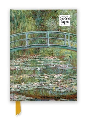 Claude Monet: Bridge Over a Pond of Water Lilies (Foiled Dot Grid Journal) by Flame Tree Studio