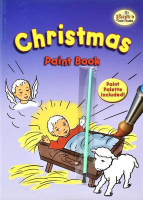 Christmas (St. Joseph Paint Books) [With Paint Brush] by Catholic Book Publishing Corp