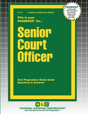 Senior Court Officer by Passbooks