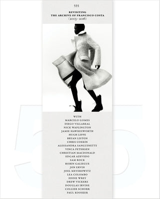 555: Revisiting the Fashion Archive of Francisco Costa by Costa, Francisco