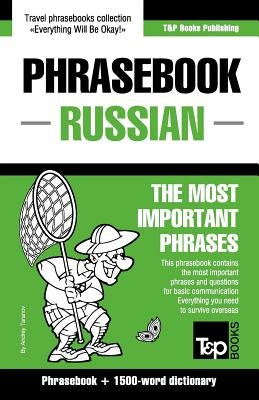English-Russian phrasebook and 1500-word dictionary by Taranov, Andrey
