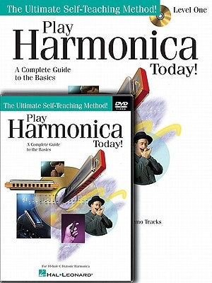 Play Harmonica Today! Beginner's Pack Level 1 Book/Online Audio/DVD Pack [With CD (Audio) and DVD] by Lil' Rev