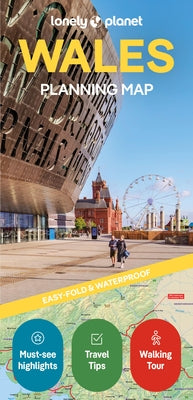 Lonely Planet Wales Planning Map by Planet, Lonely