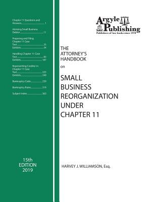 The Attorney's Handbook on Small Business Reorganization Under Chapter 11 by Lee, Chad J.