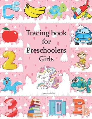 Tracing Book For Preschoolers Girls: Practice for Girls, alphabet's Tracing, Letters, words, and sentences . Fun activity book for Girls by Publishing, Sunshine