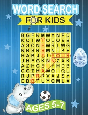Word Search for Kids Ages 5-7: Word Search Puzzles for kids and find word by World, Aa Puzzle