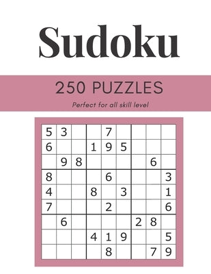 Sudoku Puzzle Book: 250 Medium to Very Hard Sudoku Puzzles for All Ages with Solutions by Spire, N.