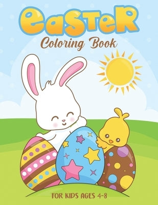 Easter Coloring book for Kids Ages 4 - 8: Cute Easter Eggs, Bunny and Friends - Kawaii Coloring for Girls and Boys by Studio, Cute Kawaii Art