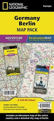 Germany, Berlin [Map Pack Bundle] by National Geographic Maps
