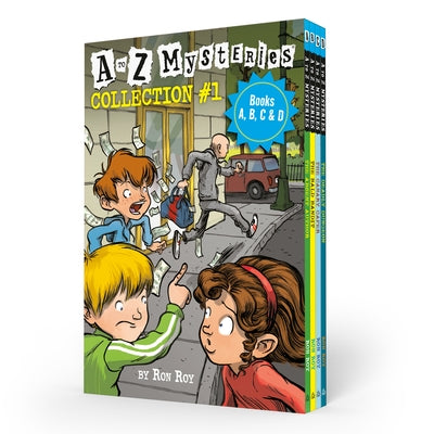 A to Z Mysteries Boxed Set Collection #1 (Books A, B, C, & D) by Roy, Ron