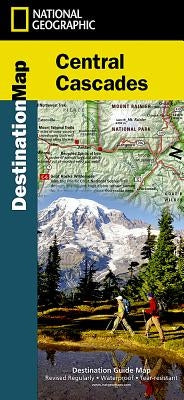Central Cascades Map by National Geographic Maps