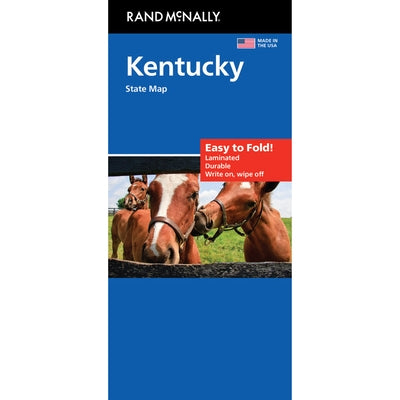Kentucky Easy to Fold State Map: Kyef by Rand McNally