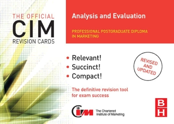 CIM Revision Cards Analysis and Evaluation by Beamish, Karen