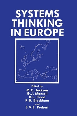 Systems Thinking in Europe by United Kingdom Systems Society Conferenc