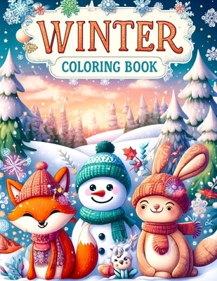 Winter Coloring book: Explore the whimsical side of winter with our fantastical illustrations. From playful snowmen to enchanted forests by Robertson Art, Kerry