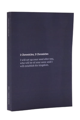 NKJV Bible Journal - 1-2 Chronicles, Paperback,: Holy Bible, New King James Version by Thomas Nelson