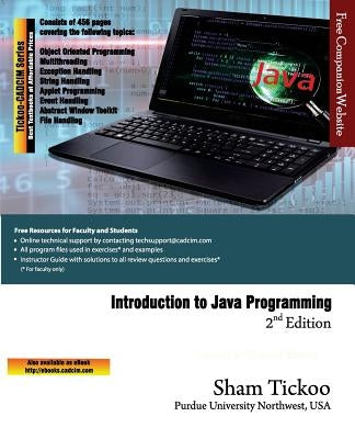 Introduction to Java Programming, 2nd Edition by Purdue University Northwest, Prof Sham