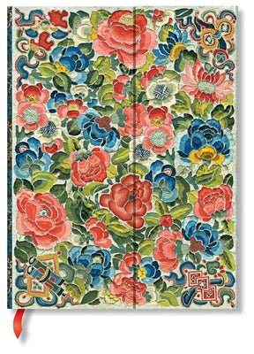 Pear Garden Ultra Lined Hardcover Journal, 144pg, 120gsm by Paperblanks (Peking Opera Embroidery) by Paperblanks