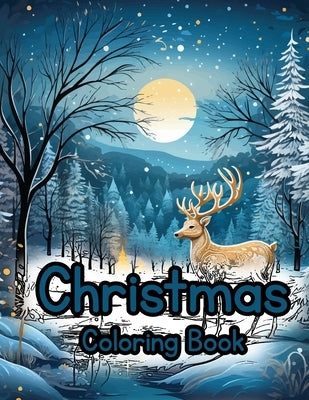 Christmas Coloring Book: Adult Coloring Book Great Gift Relax and Color by The Laughing Pea