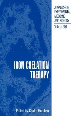 Iron Chelation Therapy by Hershko, Chaim